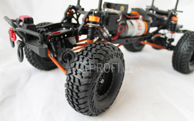 RC auto DF-4S Crawler XL 313mm Edition, oranžová