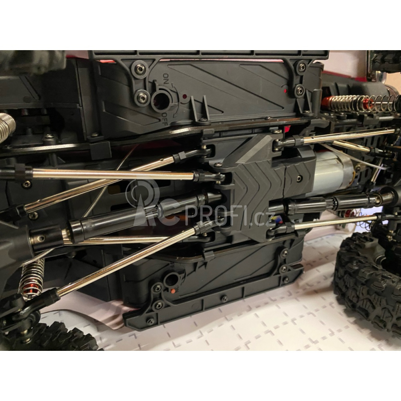 RC auto DF-4S PRO Crawler 313mm 1:10, modrá