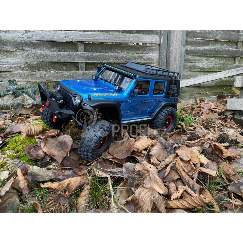 RC auto DF-4S PRO Crawler 313mm 1:10, modrá