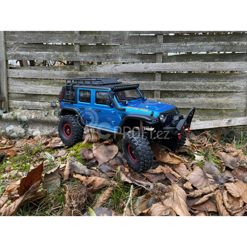 RC auto DF-4S PRO Crawler 313mm 1:10, modrá