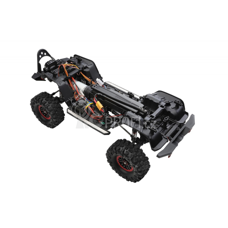 RC auto DF-4S PRO Crawler 313mm 1:10, žlutá