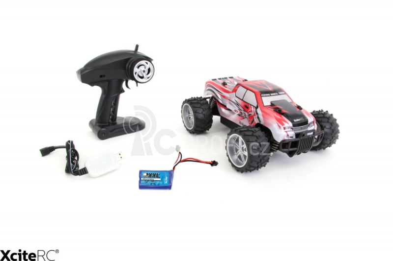 RC auto Eagle Monster Truck 2 WD RTR, červená