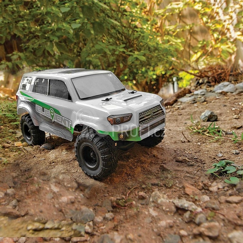RC auto Element RC - Enduro 24 Trailrunner RTR s bílo/zelenou karoserií