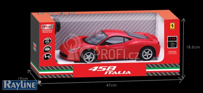 RC auto Ferrari 458 Italia