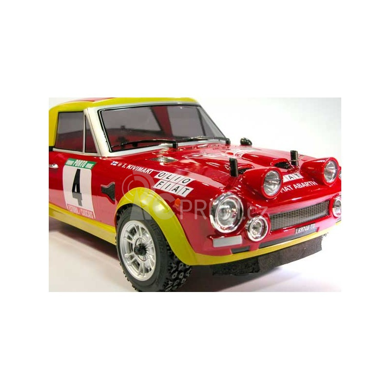 RC auto Fiat 124 Abarth Rally