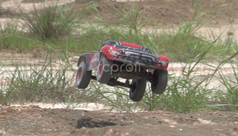 RC auto Fighter-1 Short Course Truck, modrá