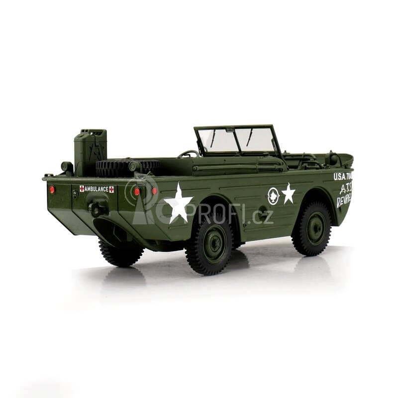 RC auto FORD GPA, zelená kamufláž