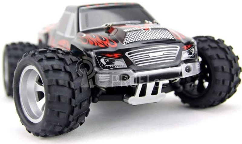 RC auto Funrace Monster Truck, červená