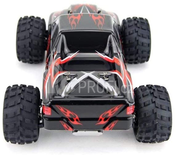 RC auto Funrace Monster Truck, červená