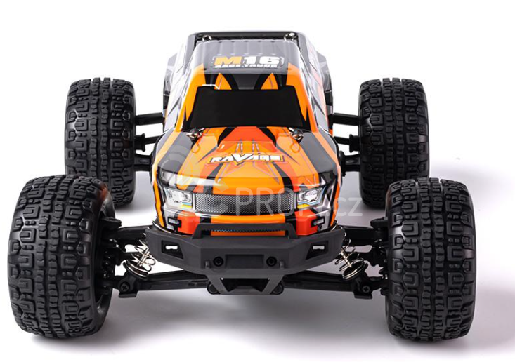 RC auto HBX Ravage 1:16, oranžová