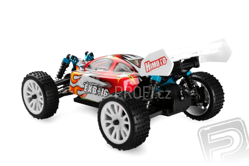 RC AUTO HIMOTO BUGGY 1:16, ČERVENÁ