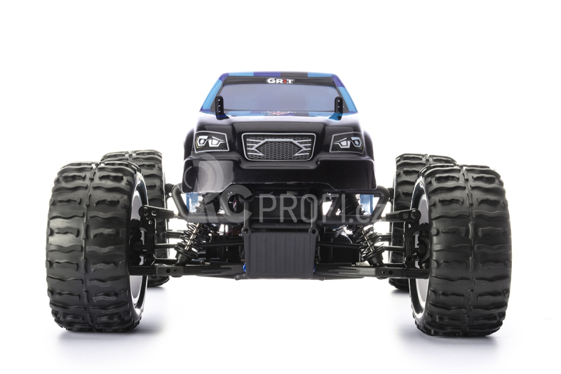 RC auto HiMOTO Monster EMXT GRIT, modré kostky