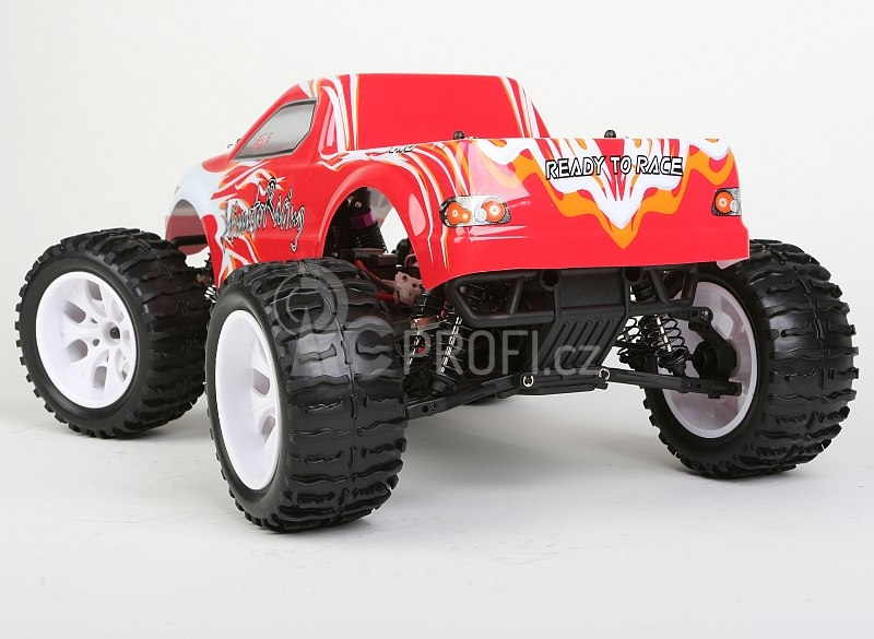 RC auto HiMOTO Monster Truck EMXT-1, červená