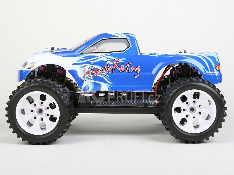 RC auto HiMOTO Monster Truck EMXT-1, modrá