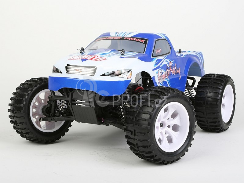 RC auto HiMOTO Monster Truck EMXT-1, modrá