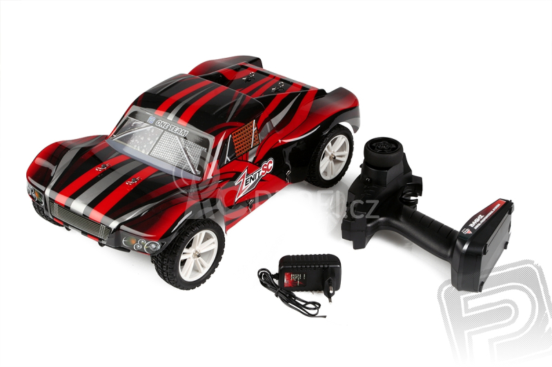 RC auto HiMoto ZENIT SC Brushless, červená