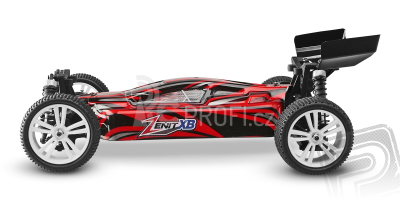 RC auto HiMoto ZENIT XB Brushless, červená