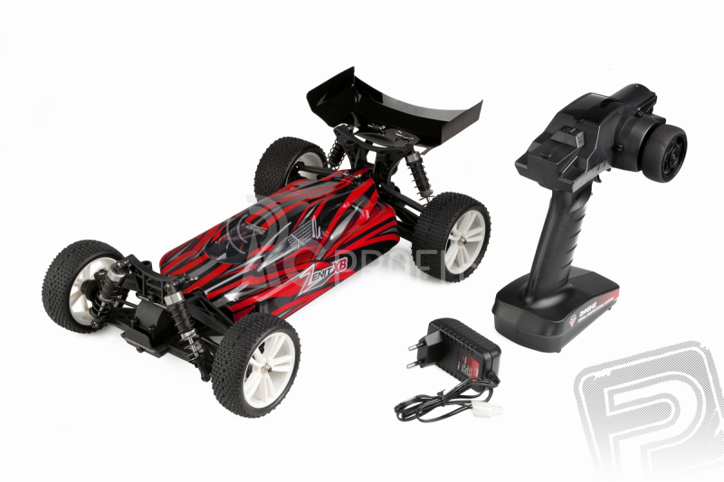 RC auto HiMoto ZENIT XB, červená