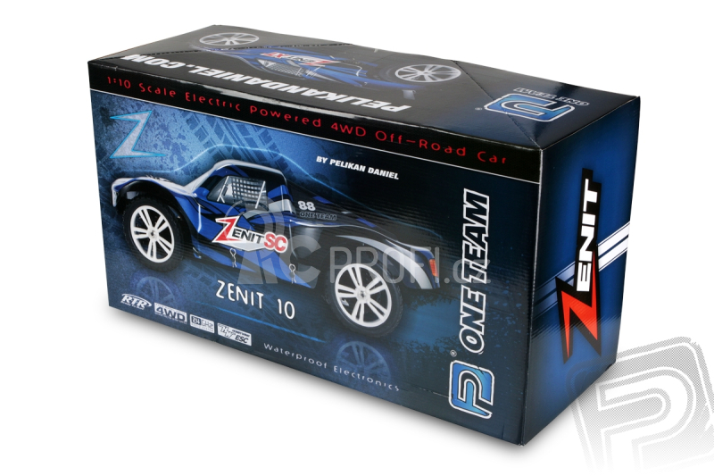 RC auto HiMoto ZENIT XT Brushless, červená