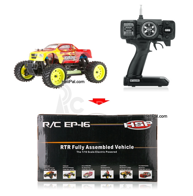 RC auto HSP Kidking 1/16 RTR
