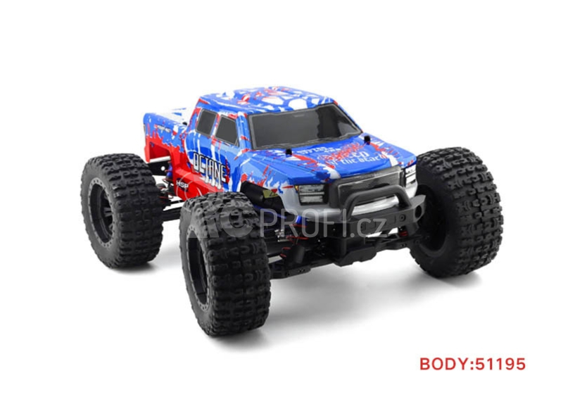 RC auto HSP Octane PRO 1/10 RTR Monster Truck, modrá