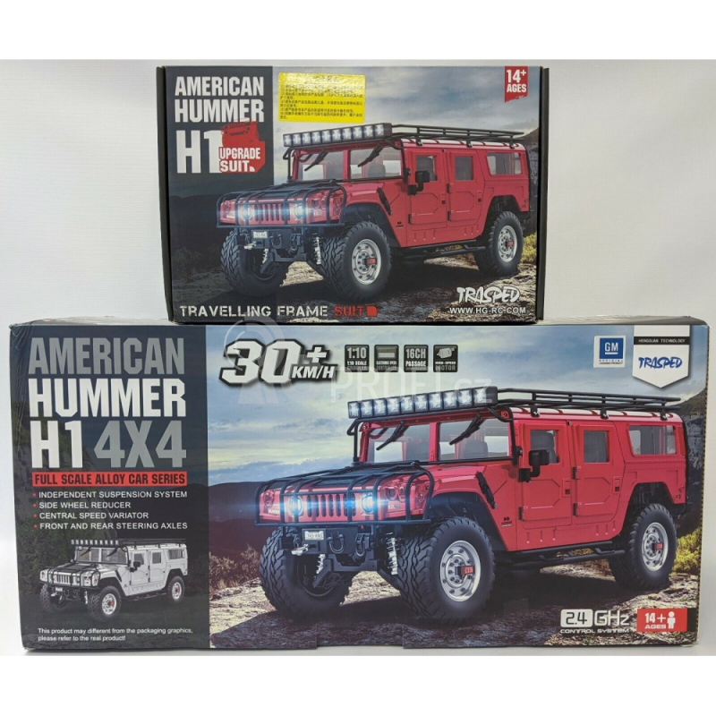 RC auto Hummer H1, černá