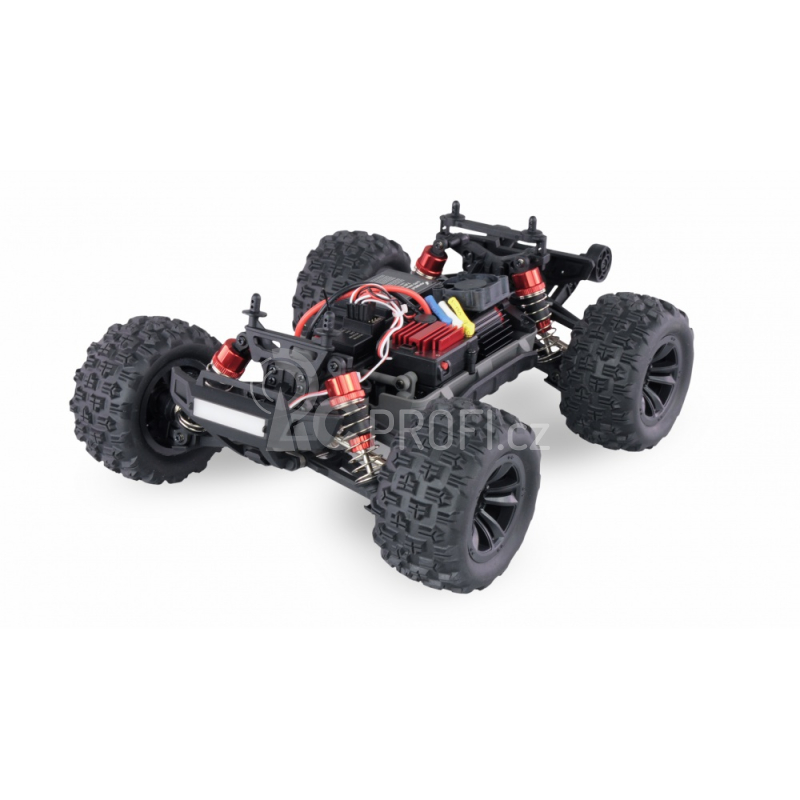 RC auto Hyper Go Monster Truck brushless, modrobílá