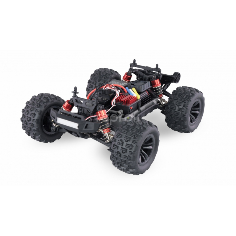 RC auto Hyper Go Monster Truck brushless, modročervená