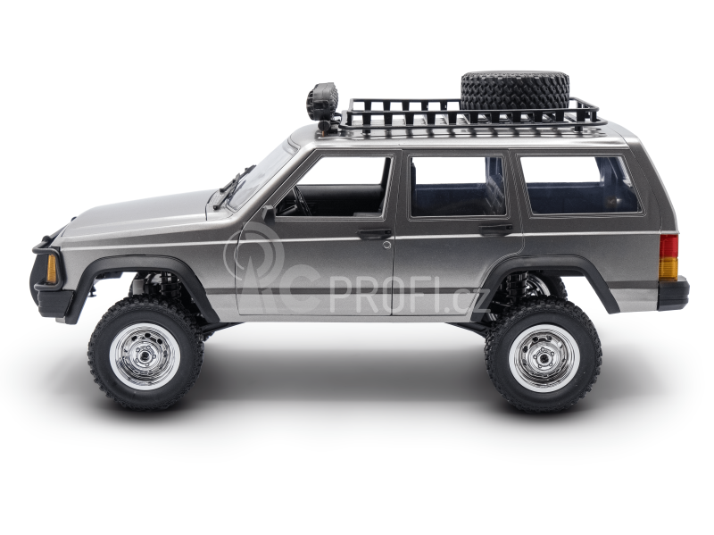 RC auto SUV Legend 4x4 1:12 4WD, stříbrná + náhradní baterie