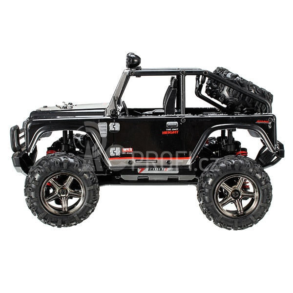 RC auto JEEP Subotech Brave, černý