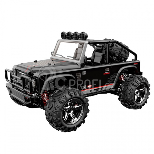 RC auto JEEP Subotech Brave, černý