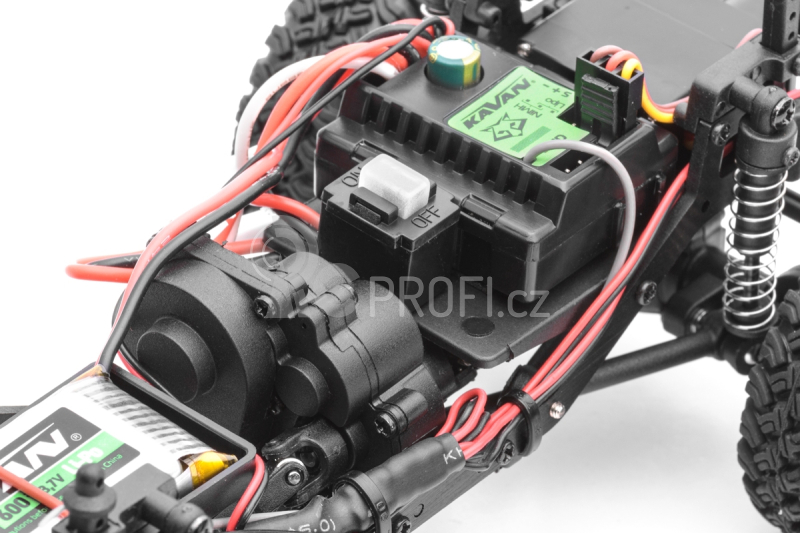 RC auto KAVAN GRE-24 RTR crawler 1:24, žlutá