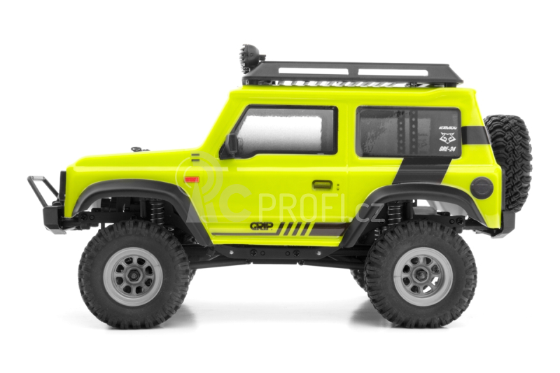 RC auto KAVAN GRE-24 RTR crawler 1:24, žlutá