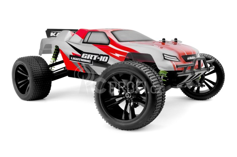 RC auto KAVAN GRT-10 Lightning 2,4 GHz 4WD Truggy 1:10, červená