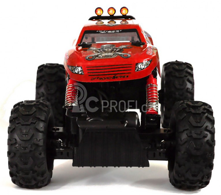 RC auto King Crawler, červená