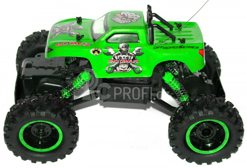 RC auto King Crawler, zelená
