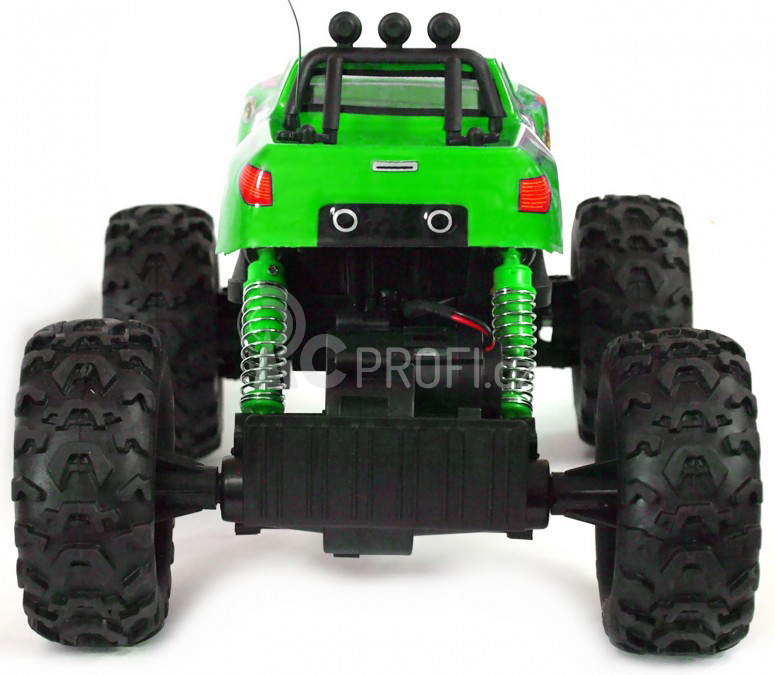 RC auto King Crawler, zelená