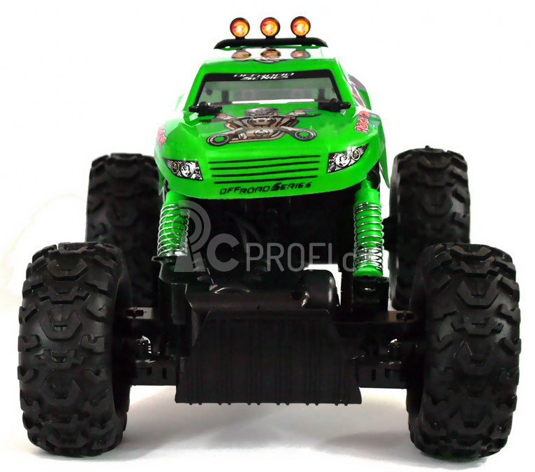 RC auto King Crawler, zelená