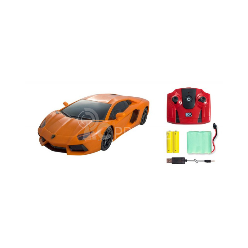 RC auto Lamborghini Aventador LP700-4, oranžová