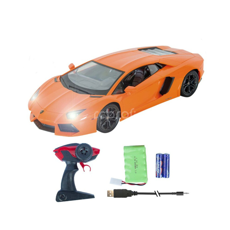 RC auto Lamborghini Aventador, oranžová
