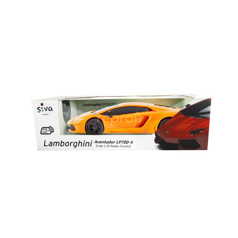 RC auto Lamborghini Aventador, oranžová