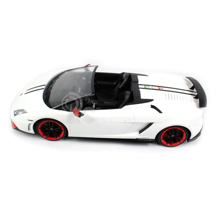 RC auto Lamborghini Gallardo Spyder Performante, bílá