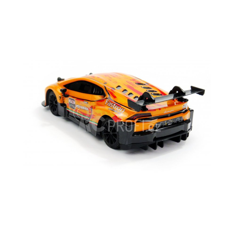 RC auto Lamborghini Huracán GT3, oranžová