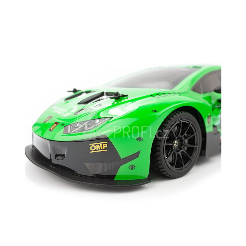 RC auto Lamborghini Huracán GT3, zelená