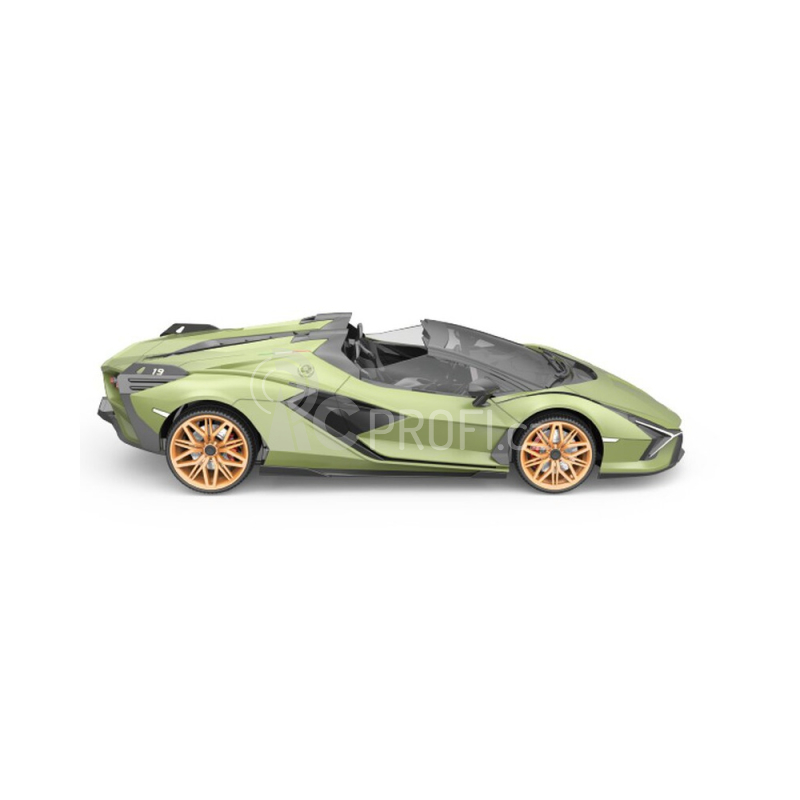 RC auto Lamborghini Sian, zelená metalíza