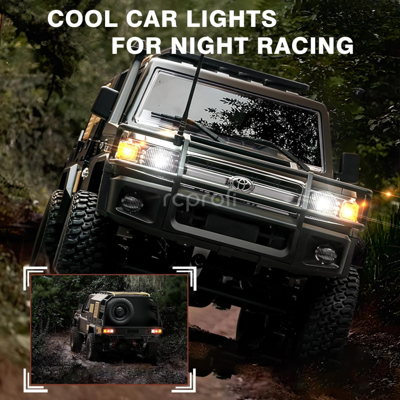 RC auto Land Cruiser Supertourer Toyota, černá