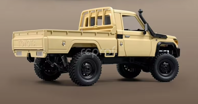 RC auto Land Cruiser Toyota, béžová