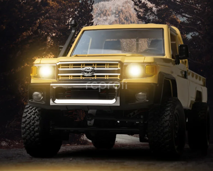 RC auto Land Cruiser Toyota, béžová
