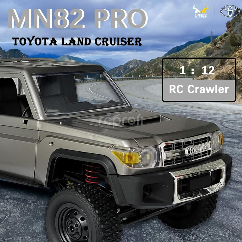 RC auto Land Cruiser Toyota PRO, stříbrná