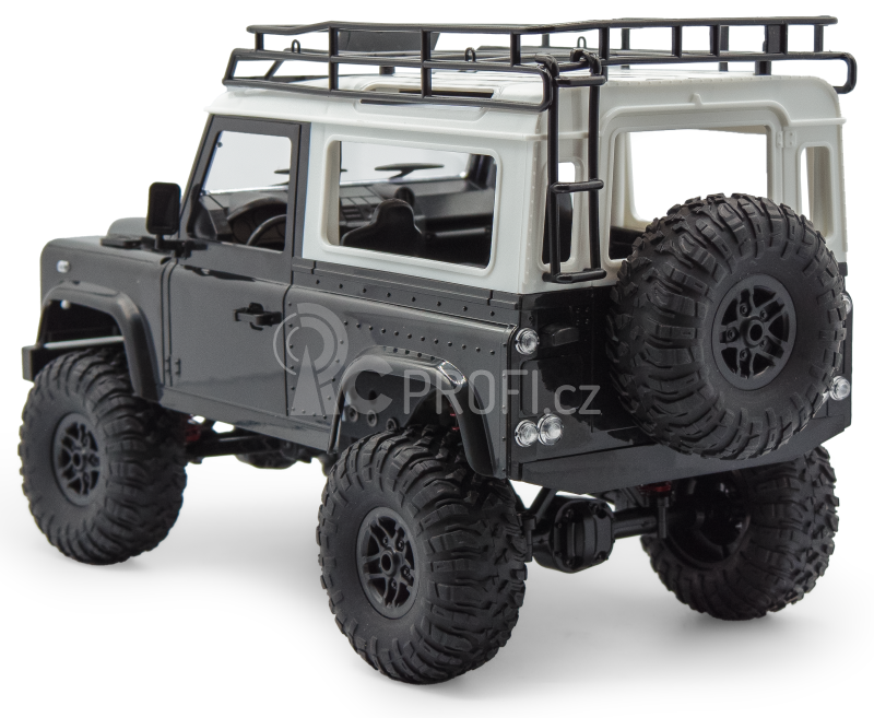 RC auto Land Rover Adventure 1/12 RTR 4WD, černá + náhradní baterie